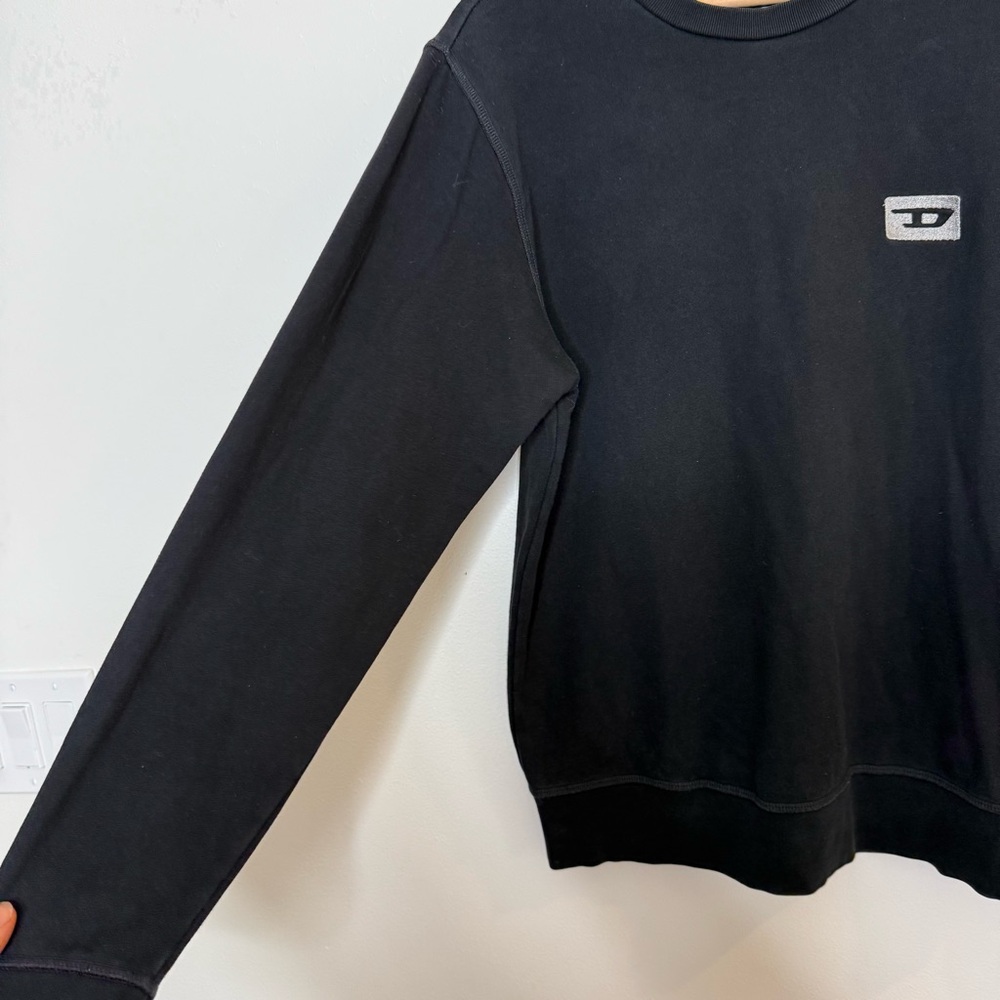 Diesel Loungewear Black Crewneck size medium - Picture 6 of 10